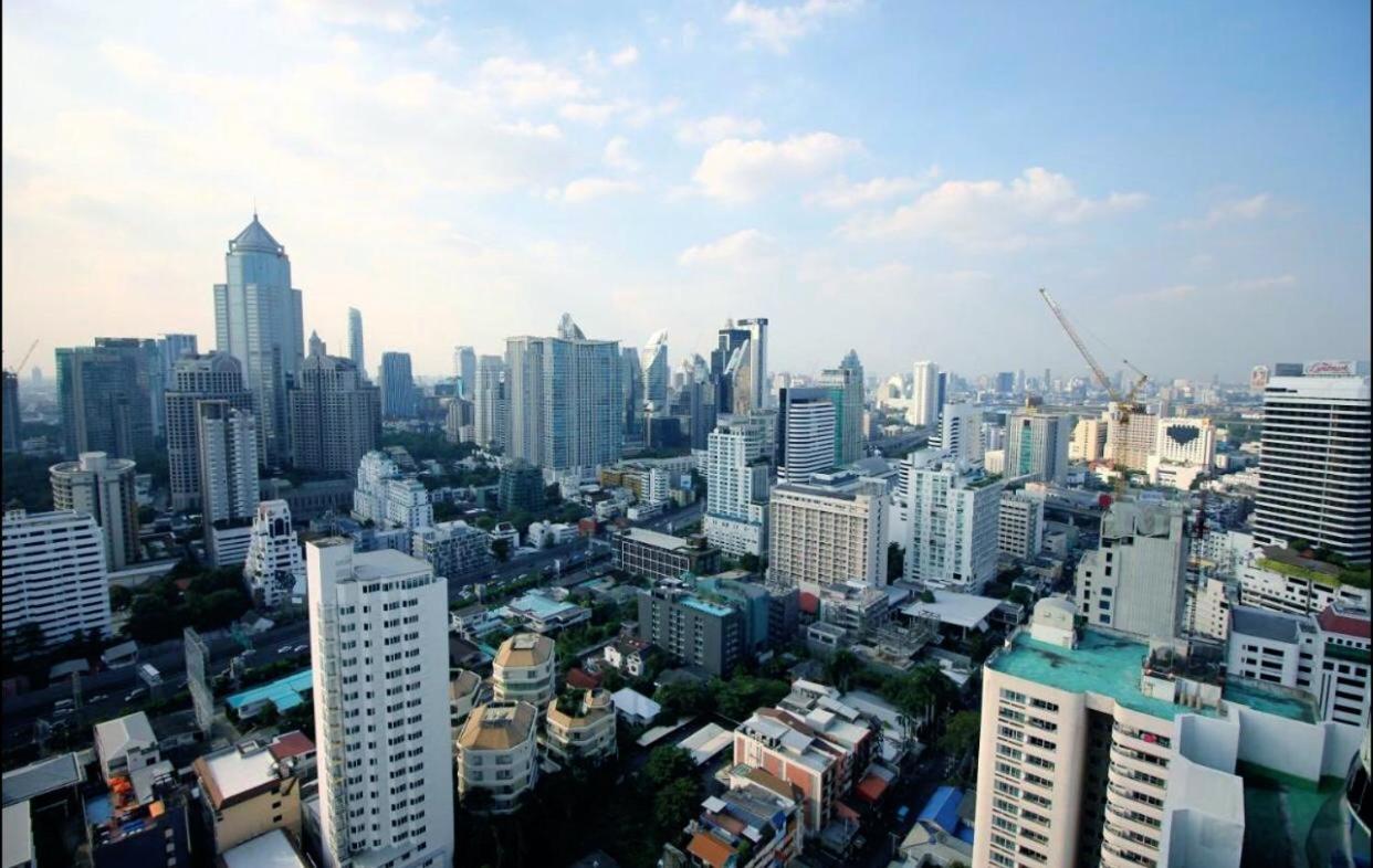 Omni Tower Cozy Apartment Near Nana Bts 방콕 외부 사진